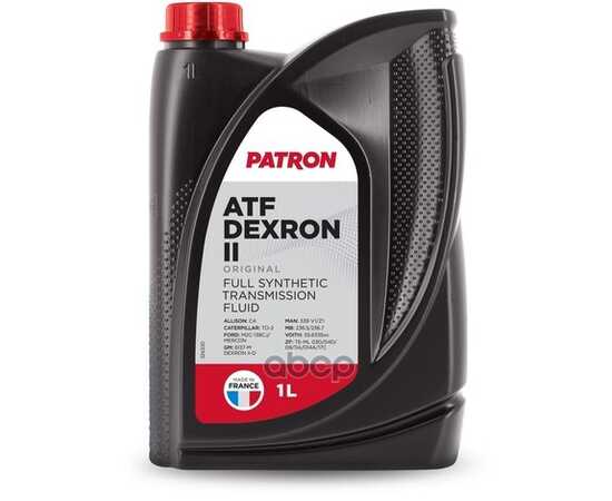 Купить МАСЛО ТРАНСМИССИОННОЕ PATRON ATF DEXRON VI ORIGINAL СИНТЕТИЧЕСКОЕ 20 Л ATFDEXRONVI20LORIGINAL