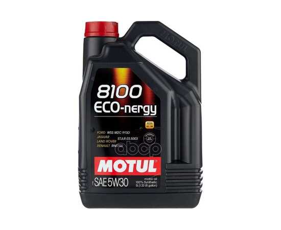 Купить МАСЛО МОТОРНОЕ MOTUL 8100 ECO-NERGY 5W-30 СИНТЕТИЧЕСКОЕ 5 Л 111686