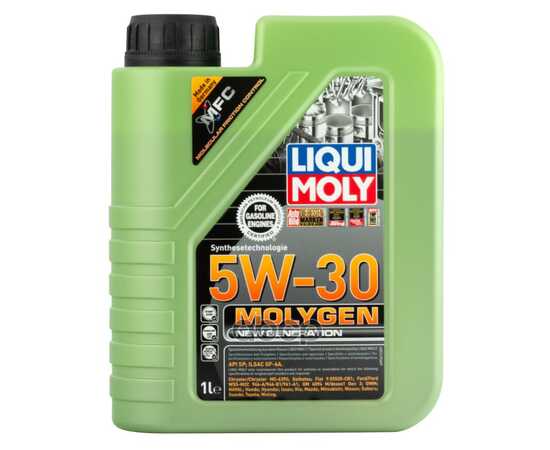 Купить МАСЛО МОТОРНОЕ LIQUI MOLY MOLYGEN NEW GENERATION 5W-30 СИНТЕТИЧЕСКОЕ 1 Л 9041/9047