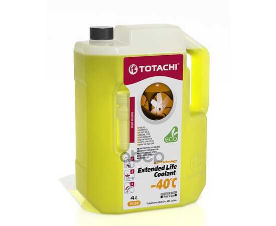 Купить АНТИФРИЗ TOTACHI ELC YELLOW -40C 4Л 43704