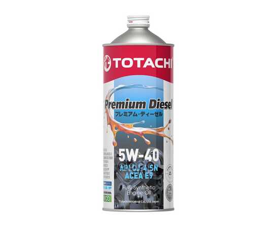 Купить МАСЛО МОТОРНОЕ TOTACHI PREMIUM DIESEL 5W-40 СИНТЕТИЧЕСКОЕ 1 Л 4562374690738