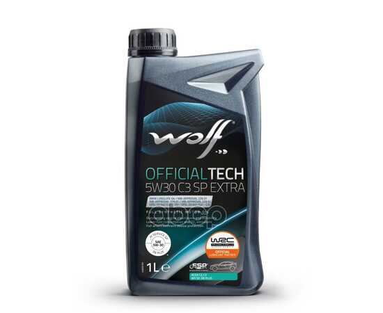 Купить МАСЛО МОТОРНОЕ WOLF OIL OFFICIALTECH C3 SP EXTRA 5W-30 СИНТЕТИЧЕСКОЕ 1 Л 1049358