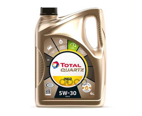 Купить ЗАМ. НА 213685 МАСЛО МОТОРНОЕ СИНТЕТИЧЕСКОЕ TOTAL QUARTZ INEO ECS 5W-30 4Л 151510