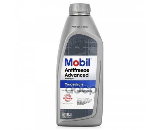 Купить АНТИФРИЗ MOBIL ANTIFREEZE ADVANCED КОНЦЕНТРАТ КРАСНЫЙ 1 Л 151153