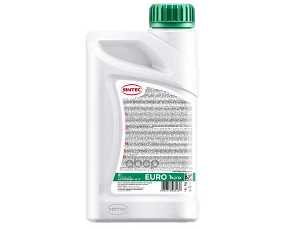 Купить АНТИФРИЗ SINTEC ANTIFREEZE EURO G11 GREEN -40 1КГ 990553