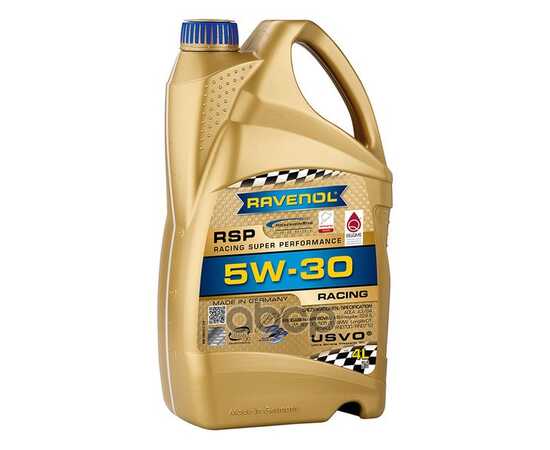 Купить МОТОРНОЕ МАСЛО RAVENOL RSP RACING SUPER PERFORMANCE SAE 5W-30 (4Л) 1141089-004-01-999