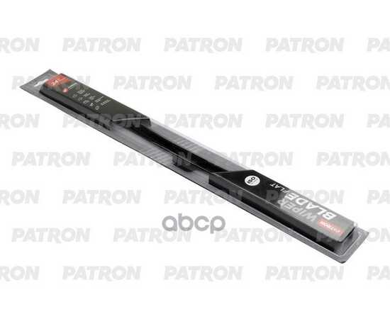 Купить ЩЕТКА СТЕКЛООЧИСТИТЕЛЯ 610 ММ БЕСКАРКАСНАЯ 1 ШТ PATRON WIPER BLADE FLAT PWB610FJ