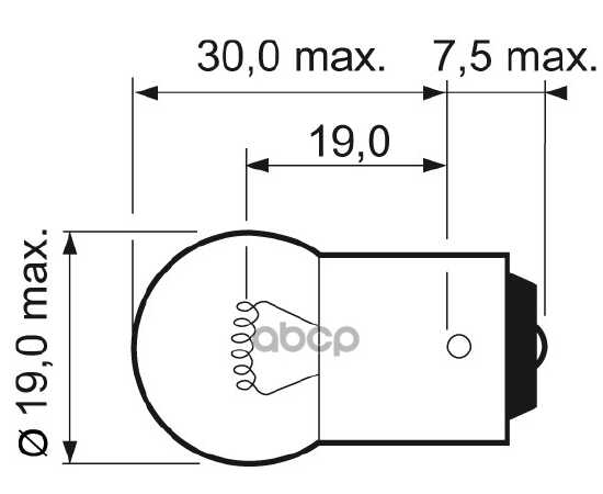 Купить ЛАМПА 12V R5W 5W VALEO 1 ШТ. КАРТОН 032 219