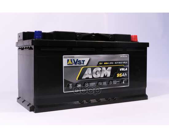 Купить АККУМУЛЯТОР VST AGM STOP&GO 95 А/Ч ОБРАТНАЯ R+ 353X175X190 EN850 А