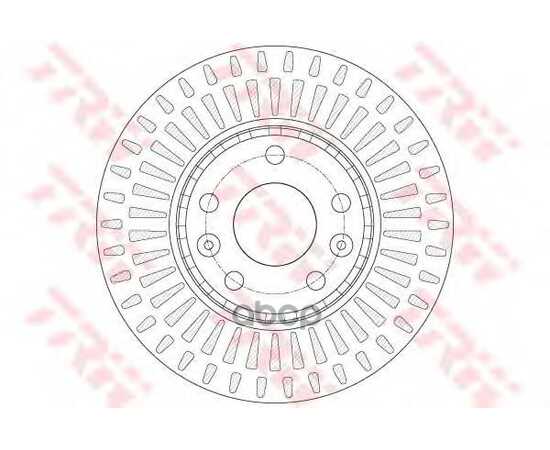 Купить ДИСК ТОРМОЗНОЙ ПЕРЕДНИЙ RENAULT LAGUNA III, LATITUDE, MEGANE III (296ММ) DF6184