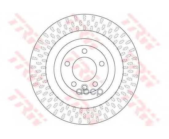 Купить ДИСК ТОРМОЗНОЙ ЗАДНИЙ RANGE ROVER IV, SPORT (LW) 4X4 DF6505S