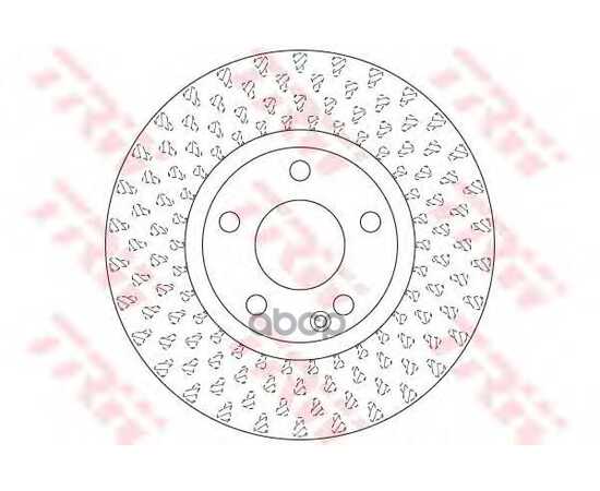 Купить ДИСК ТОРМОЗНОЙ ПЕРЕДНИЙ С ПОКРЫТИЕМ MB A-W176 / B-W242/W246 / CLA-C117/X117 / GLA-X156 TRW DF6501