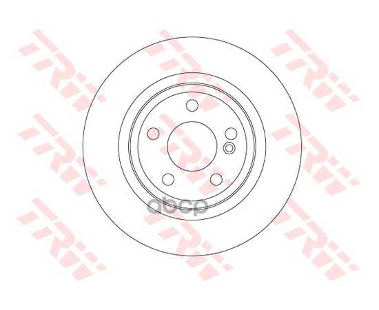 Купить ДИСК ТОРМОЗНОЙ ЗАДНИЙ MB A-W176 / B-W242/246 / CLA-C117/X117/X156 (11->) TRW DF6634