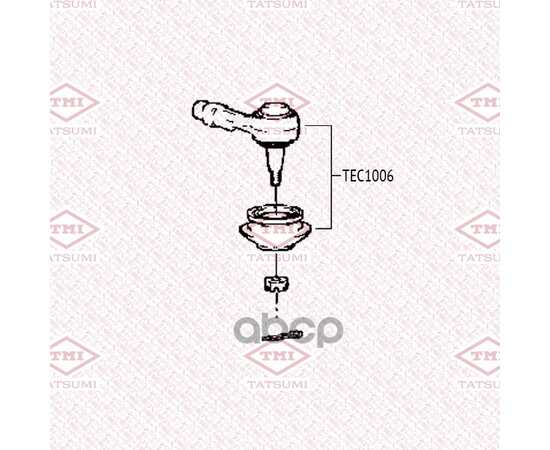 Купить НАКОНЕЧНИК РУЛЕВОЙ ТЯГИ LR TATSUMI TEC1006