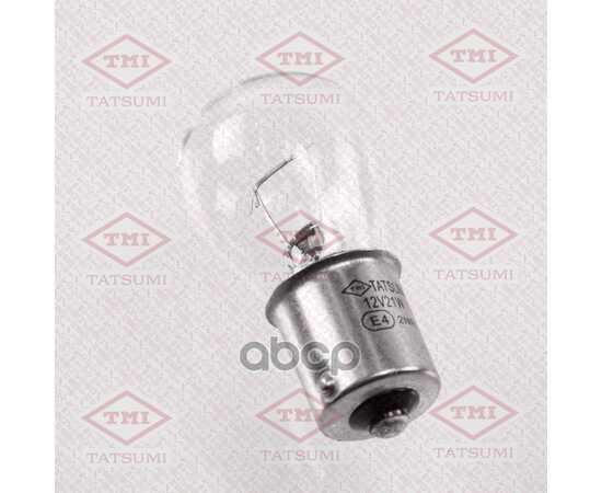 Купить ЛАМПА P21W 12V (21W) P21W 12V (21W) BA15S TATSUMI TFP1010