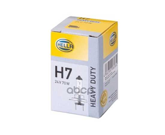 Купить ЛАМПА 24V H7 70W HELLA 1 ШТ. КАРТОН 8GH 007 157-241