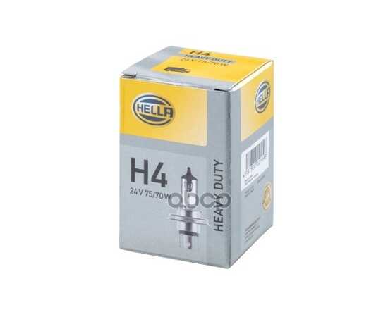 Купить ЛАМПА 24V H4 75/70W HELLA 1 ШТ. КАРТОН 8GJ 002 525-251