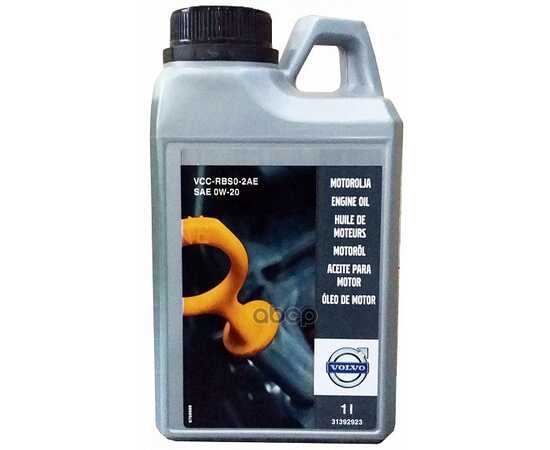 Купить МАСЛО МОТОРНОЕ VOLVO ENGINE OIL 0W-20 СИНТЕТИЧЕСКОЕ 1 Л 31 392 923