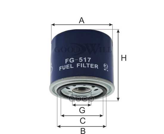 Купить ФИЛЬТР ТОПЛИВНЫЙ FG517