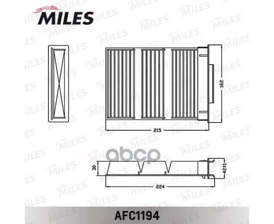 Купить ФИЛЬТР САЛОНА УГОЛЬНЫЙ PEUGEOT 107/CITROEN C1/TOYOTA AYGO (MANN CUK2317) AFC1194