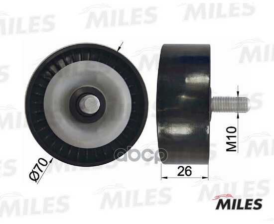 Купить РОЛИК РЕМНЯ ПРИВОДНОГО BMW E46/E81/E90/E83 1.6-2.0 N42/N46 (INA 532047510) AG03075