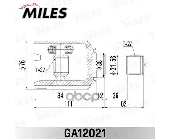 Купить ШРУС ВНУТРЕННИЙ ПРАВЫЙ MERCEDES BENZ E-CLASS 212/S-CLASS 221 4 MATIC 2004-2013 GA12021