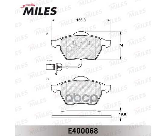 Купить КОЛОДКИ ТОРМОЗНЫЕ ПЕРЕДНИЕ (2 ДАТЧИКА) (СМЕСЬ LOW-METALLIC) (AUDI A4 (B5-B7), A6 (C5-C6), VW PASSAT (3B_)) (TRW GDB1307) E400068