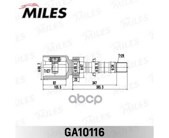 Купить ШРУС ВНУТРЕННИЙ TOYOTA RAV4 ACA3# 05-12/ESTIMA GSR5# 06- (GSP 659108) GA10116