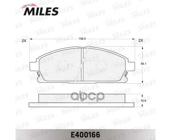 Купить КОЛОДКИ ТОРМОЗНЫЕ ПЕРЕДНИЕ (БЕЗ ДАТЧИКА) (СМЕСЬ LOW-METALLIC) NISSAN PATHFINDER 97-04/X-TRAIL 01-07 (TRW GDB3293) E400166