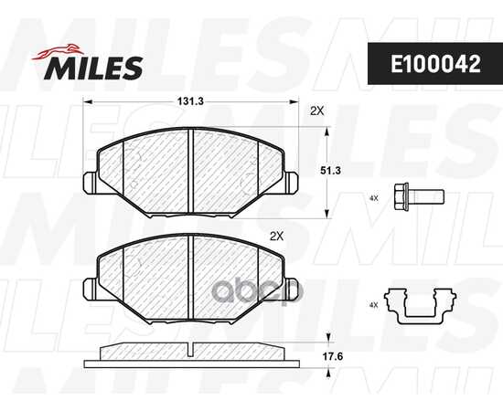 Купить КОЛОДКИ ТОРМОЗНЫЕ ПЕРЕДНИЕ (БЕЗ ДАТЧИКА) (СМЕСЬ SEMI-METALLIC) (VW POLO (RUS) 11-/SKODA FABIA 11-) (TRW GDB2027) E100042