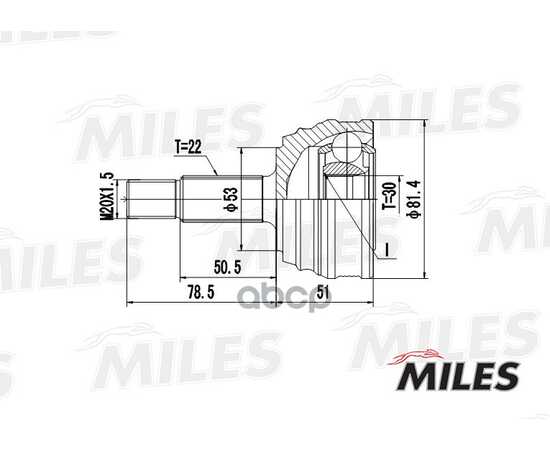 Купить ШРУС НАРУЖНЫЙ VW CADDY/G2/G3/PASSAT/POLO/SEAT CORDOBA/IBIZA 1.0-1.9D 83-04 (GKN 302118) GA20514