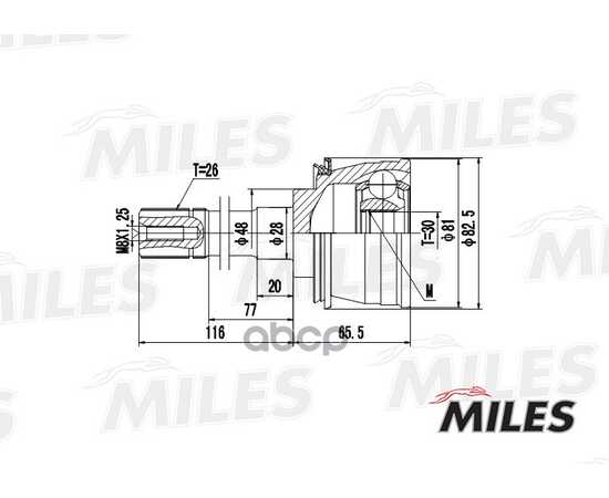 Купить ШРУС НАРУЖНЫЙ SUZUKI VITARA/GRAND VITARA 2.0/2.5 96- (SKF VKJA5905) GA20447