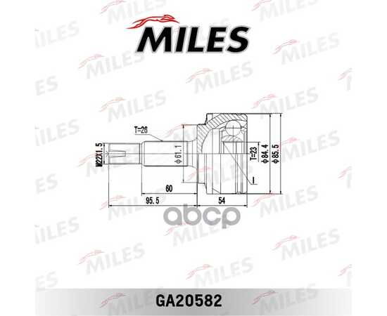 Купить ШРУС НАРУЖНЫЙ TOYOTA AURIS E150/COROLLA X E150 1.3-1.6 06- (GKN 305252) GA20582