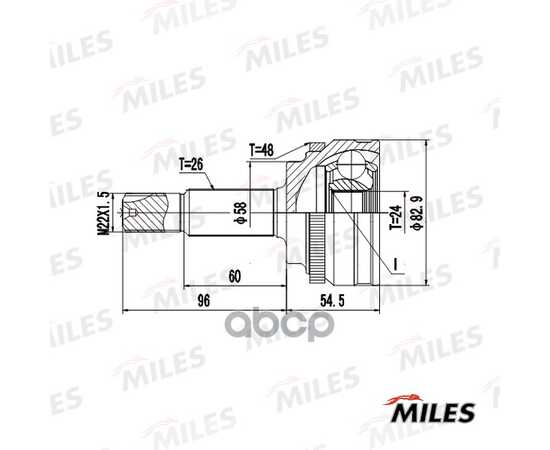 Купить ШРУС НАРУЖНЫЙ TOYOTA COROLLA / COROLLA VERSOO/ PRIUS 00- GA20630