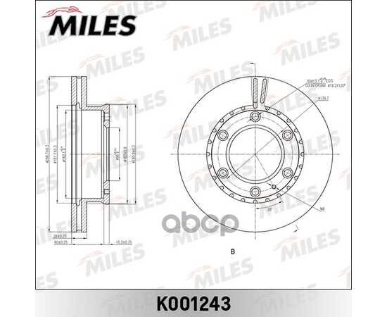 Купить ДИСК ТОРМОЗНОЙ ПЕРЕДНИЙ D289ММ. FORD RANGER 05-/MAZDA B-SERIE 99-/BT-50 06- (TRW DF6034S) K001243