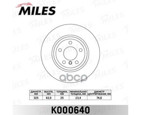 Купить ДИСК ТОРМОЗНОЙ ПЕРЕДНИЙ BMW X3 E83 2.0-3.0 04- (TRW DF4392S) K000640