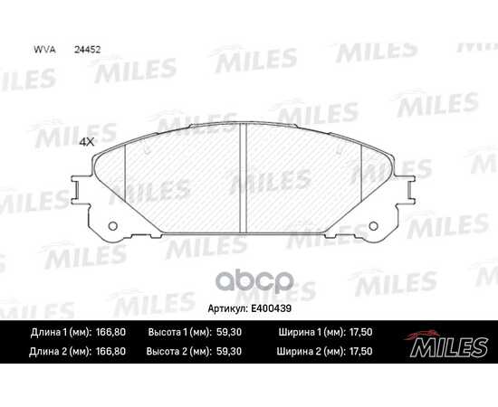 Купить КОЛОДКИ ТОРМОЗНЫЕ ПЕРЕДНИЕ (БЕЗ ДАТЧИКА) (СМЕСЬ LOW-METALLIC) LEXUS RX 09-/TOYOTA HIGHLANDER 07- (TRW GDB3484) E400439