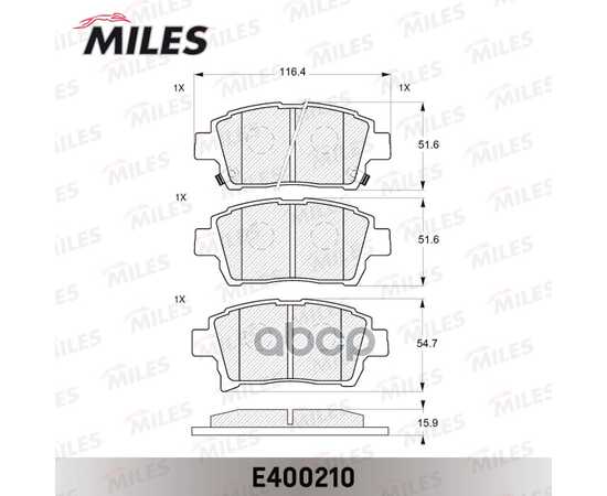 Купить КОЛОДКИ ТОРМОЗНЫЕ ПЕРЕДНИЕ (БЕЗ ДАТЧИКА) (СМЕСЬ LOW-METALLIC) (TOYOTA COROLLA E12 /PRIUS/YARIS 1.0-1.6 99-) (TRW GDB3317) E400210