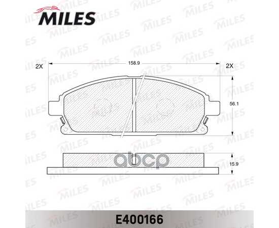 Купить КОЛОДКИ ТОРМОЗНЫЕ ПЕРЕДНИЕ (БЕЗ ДАТЧИКА) (СМЕСЬ LOW-METALLIC) NISSAN PATHFINDER 97-04/X-TRAIL 01-07 (TRW GDB3293) E400166