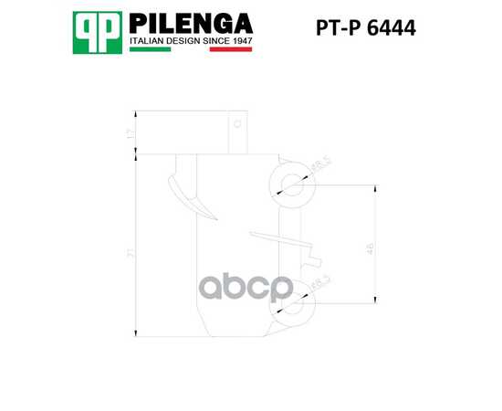 Купить НАТЯЖИТЕЛЬ РЕМНЯ ГРМ MITSUBISHI OUTLANDER 2005-2012 PT-P6444