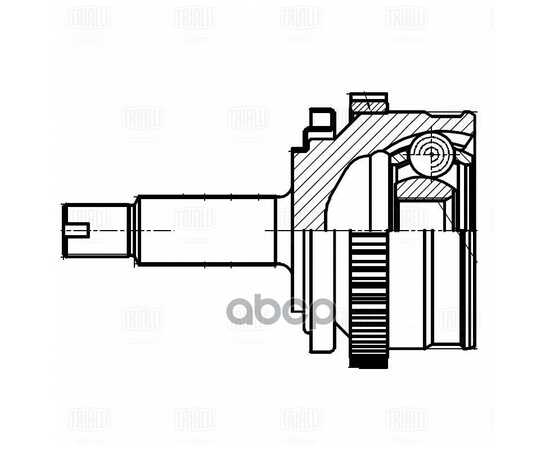 Купить ШРУС ДЛЯ А/М ЛАДА 21214 С ABS Н/О НАРУЖ. GO450