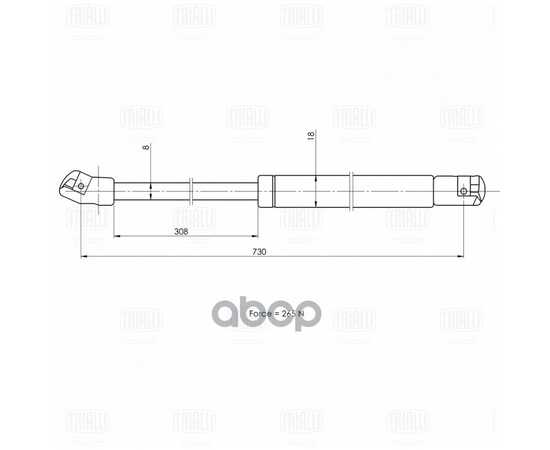 Купить АМОРТИЗАТОР УПОР ДЛЯ А/М VW GOLF VI 08- КАПОТА GS1813