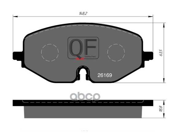 Купить КОЛОДКИ ТОРМОЗНЫЕ QUATTRO FRENI QF509500