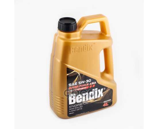 Купить МАСЛО МОТОРНОЕ BENDIX SUPER FORCE 5W-30 СИНТЕТИЧЕСКОЕ 4 Л 180099B