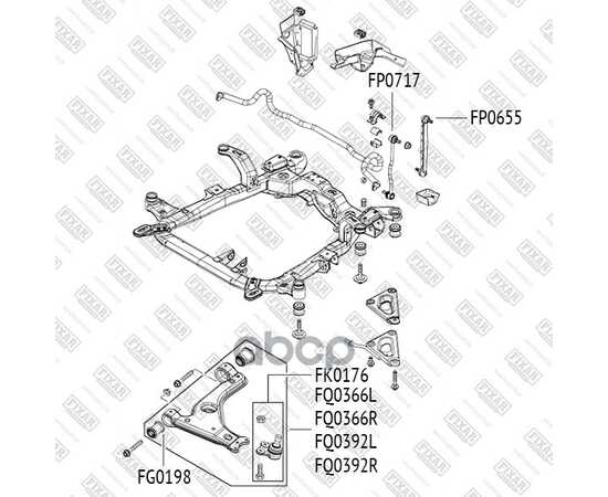 Купить ТЯГА СТАБИЛИЗАТОРА ПЕРЕДНЯЯ ЛЕВАЯ/ПРАВАЯ OPEL ASTRA/ZAFIRA 98-> FIXAR FP0655