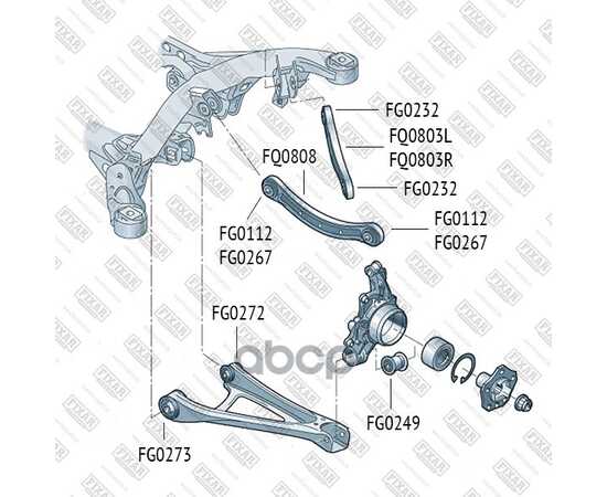 Купить САЙЛЕНТБЛОК РЫЧАГА VW TOUAREG 02-> FIXAR FG0273