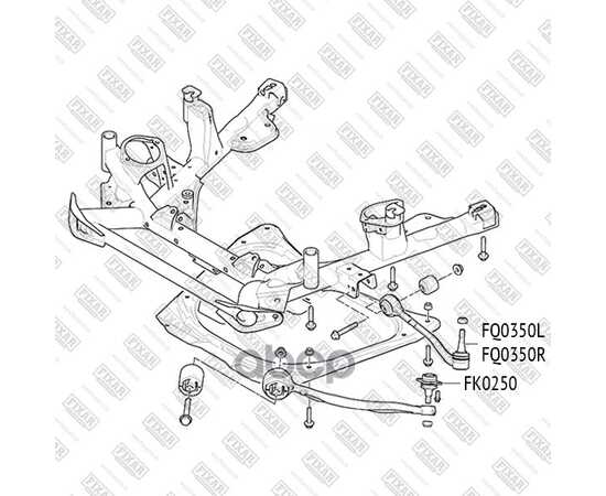 Купить РЫЧАГ ПОДВЕСКИ ПЕРЕДНИЙ НИЖНИЙ ПРАВЫЙ BMW X5(E53) 00- FQ0350R