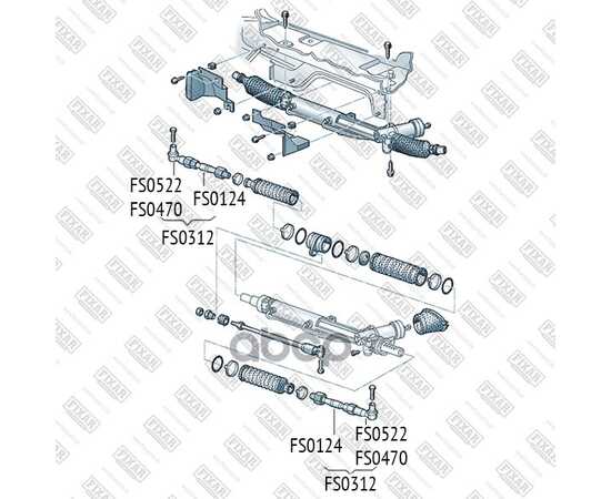 Купить НАКОНЕЧНИК РУЛЕВОЙ ТЯГИ ЛЕВЫЙ/ПРАВЫЙ AUDI A4/A6/A8/ALLROAD 95-SKODA SUPERB 01-VW PASSAT 96- FS0470