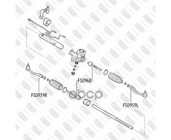 Купить НАКОНЕЧНИК РУЛЕВОЙ ТЯГИ ЛЕВЫЙ HYUNDAI SOLARIS 10-KIA RIO 11- FS0959L