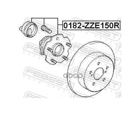 Купить СТУПИЦА 0182-ZZE150R